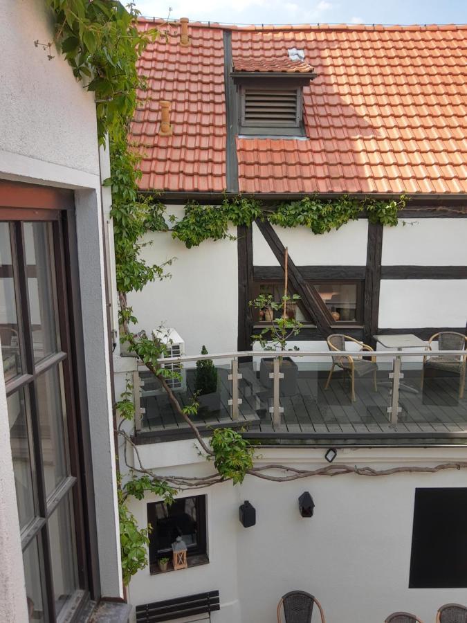 Hotel Weisses Ross Elsterwerda Esterno foto